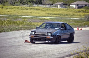 tearing up the slaloms!